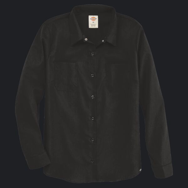 Women's Long Sleeve Industrial Work Shirt Thumbnail