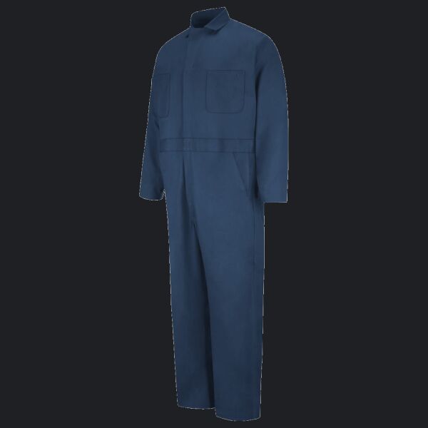 Men's Button-Front Cotton Coverall Thumbnail