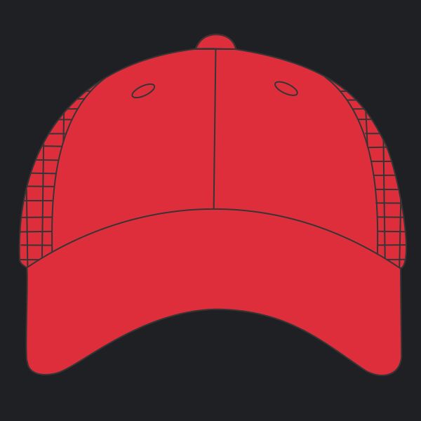 Flight Lasercut Mesh Trucker Hat Thumbnail