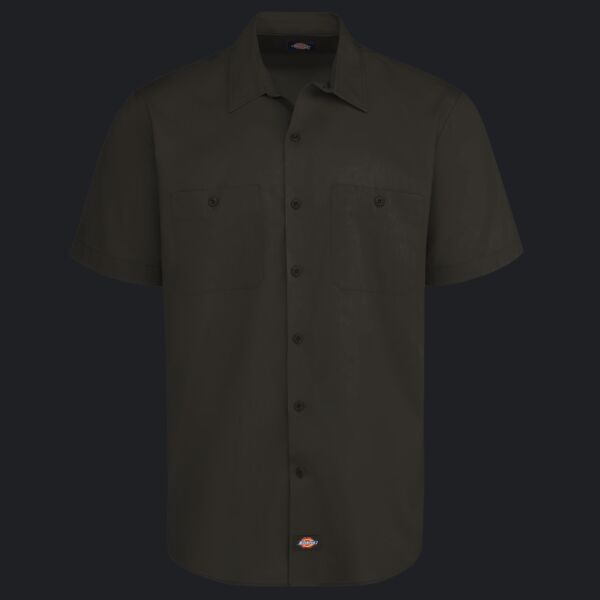 Men's Tall Industrial Worktech Ventilated Short Sleeve Work Shirt Thumbnail