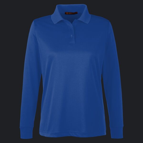 Ladies' Advantage Snag Protection Plus IL Long Sleeve Polo Thumbnail