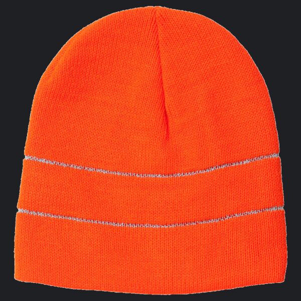 USA Made High Vis Reflective 8" Beanie Thumbnail