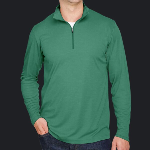 Men's Zone Sonic Heather Performance Quarter-Zip Thumbnail