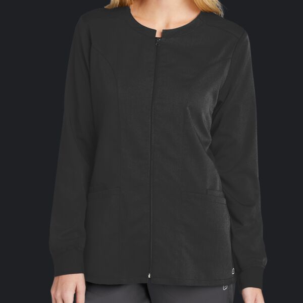 Women's Premiere Flex Full Zip Scrub Jacket Thumbnail