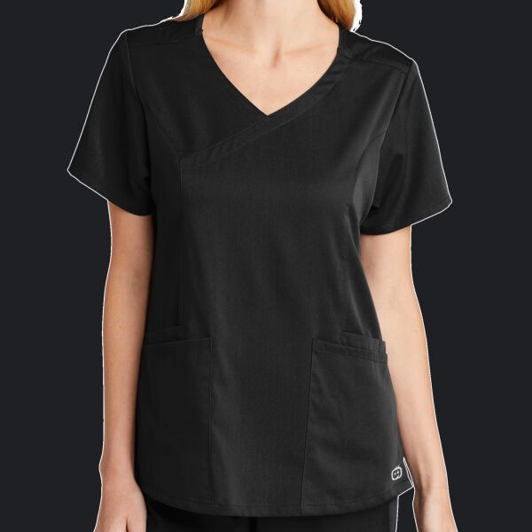 Women's Premiere Flex Mock Wrap Top Thumbnail