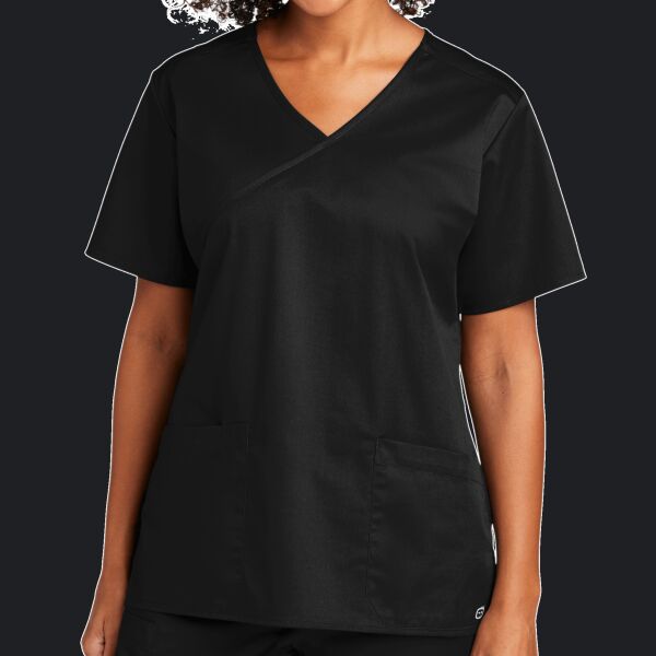 Women's WorkFlex Mock Wrap Top Thumbnail