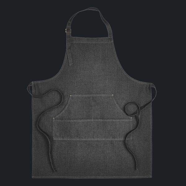 Unisex Jeans Stitch Denim Bib Apron Thumbnail