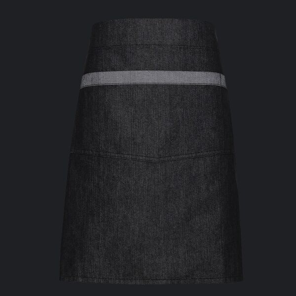 Unisex Domain Contrast Denim Waist Apron Thumbnail