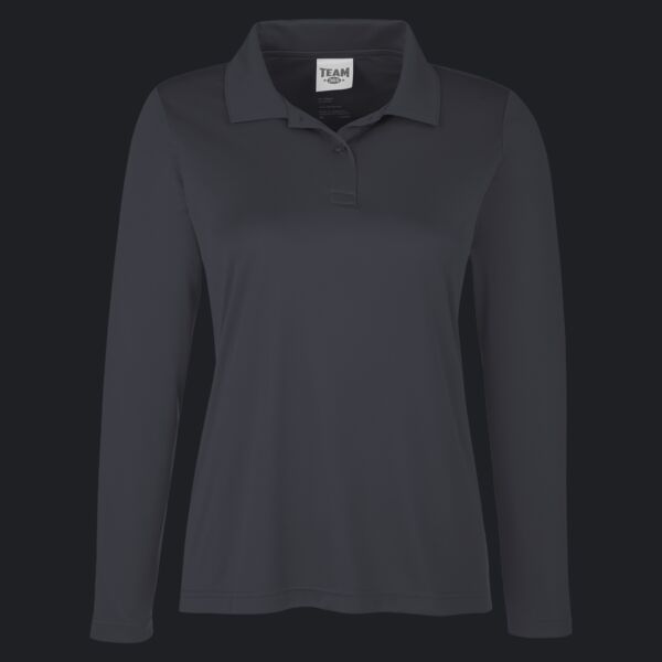 Ladies' Zone Performance Long Sleeve Polo Thumbnail