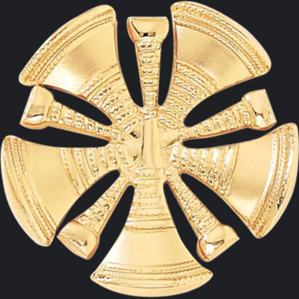 Blackinton Chief 5 Bugle Cap Insignia Thumbnail