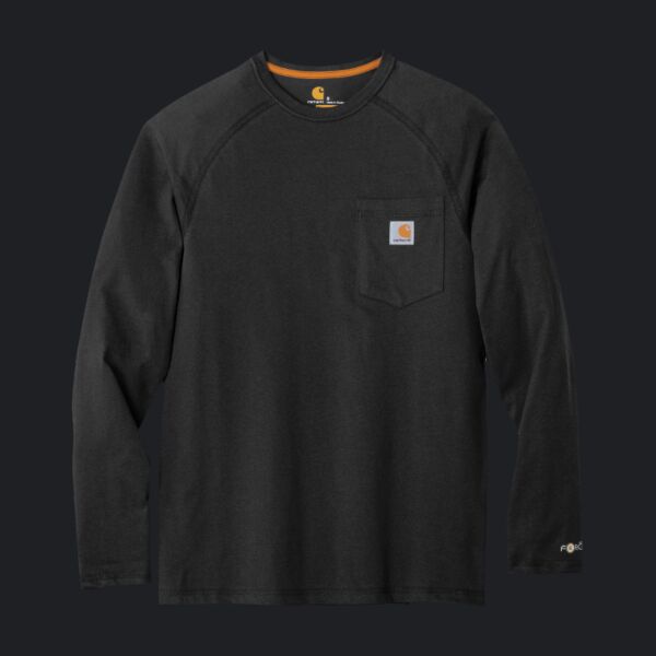 Force ® Cotton Delmont Long Sleeve T Shirt Thumbnail