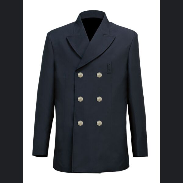 Double breasted FD Blouse Coat, navy Thumbnail