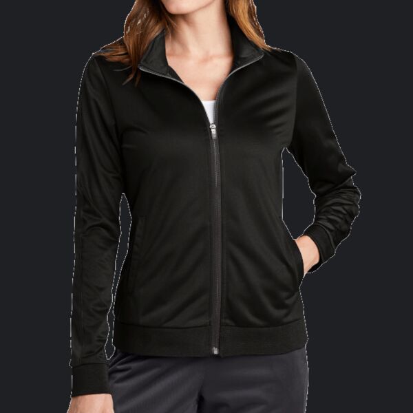 Ladies Tricot Track Jacket Thumbnail