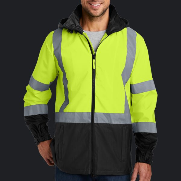 Ansi 107 Class 3 Safety Windbreaker Thumbnail