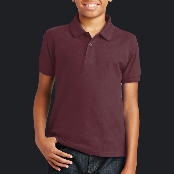Youth Core Classic Pique Polo Thumbnail