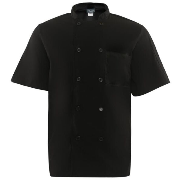 SHORT SLEEVES MESH BACK CHEF COAT Thumbnail