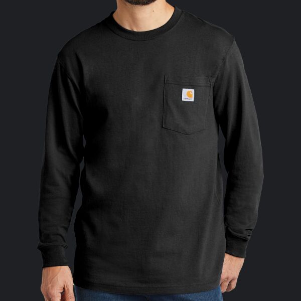 Workwear Pocket Long Sleeve T Shirt Thumbnail