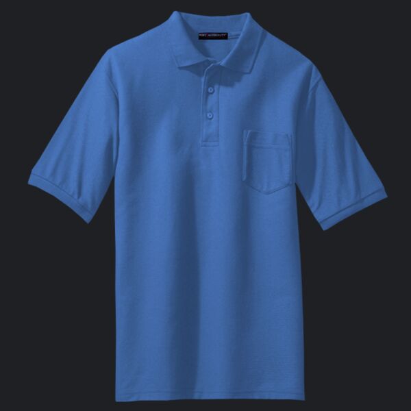 Tall Silk Touch Polo with Pocket Thumbnail