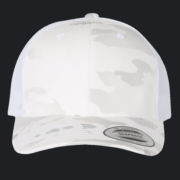YP Classics® Retro Trucker Multicam® Snapback Thumbnail