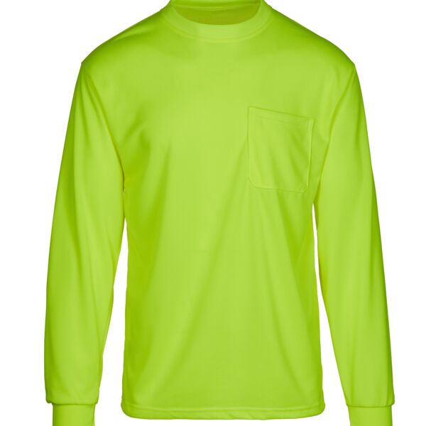 Hi-Viz Moisture Wicking Long Sleeve T-shirt Thumbnail