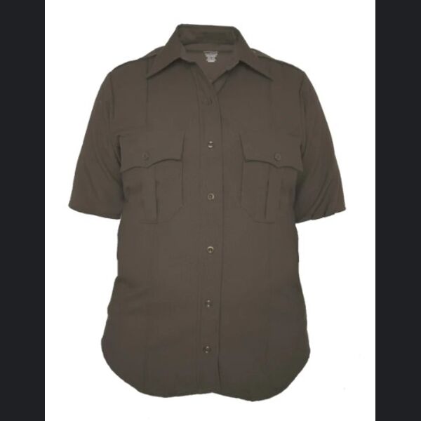 TexTrop2™ Zippered Short Sleeve Polyester Shirt-Women's Thumbnail