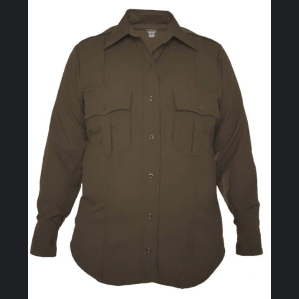 TexTrop2™ Zippered Long Sleeve Polyester Shirt-Women's Thumbnail