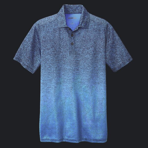 Ombre Heather Polo Thumbnail