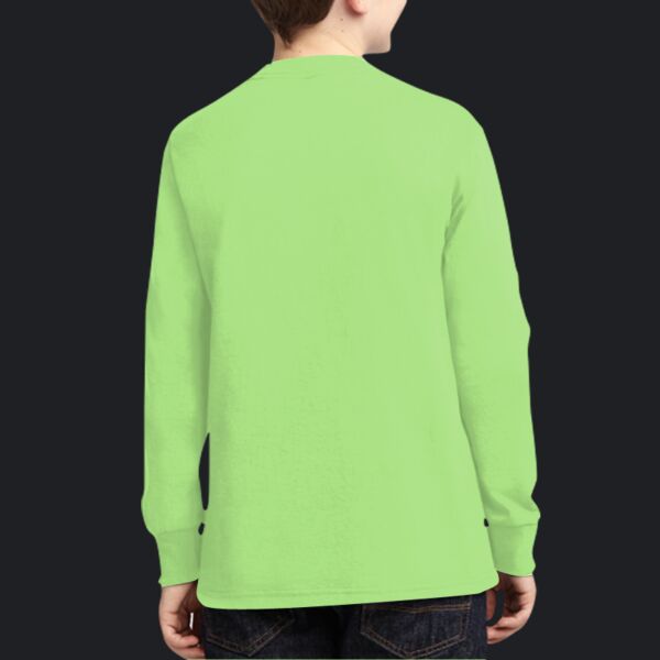 NAZ-Youth Long Sleeve Core Cotton Tee Thumbnail