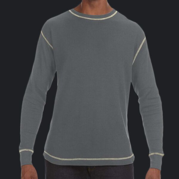 Men's Vintage Long-Sleeve Thermal T-Shirt Thumbnail