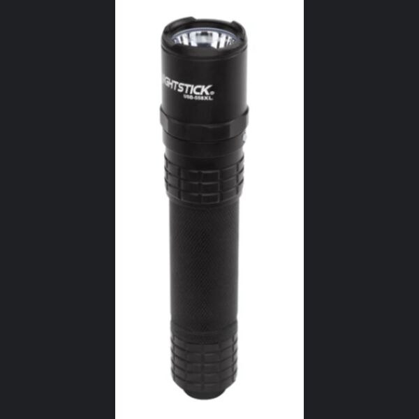 USB TACTICAL FLASHLIGHT - BLACK Thumbnail