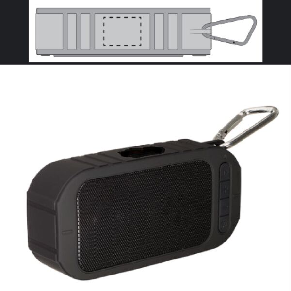 Prime Line Poolside Water-Resistant Speaker  Thumbnail