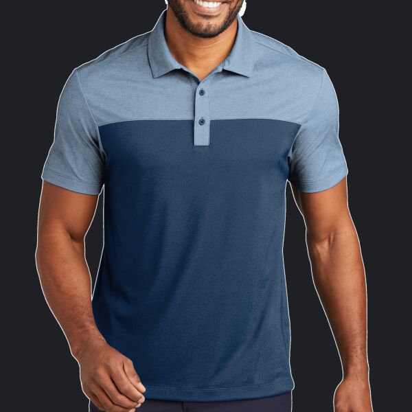 Fine Pique Blend Blocked Polo Thumbnail