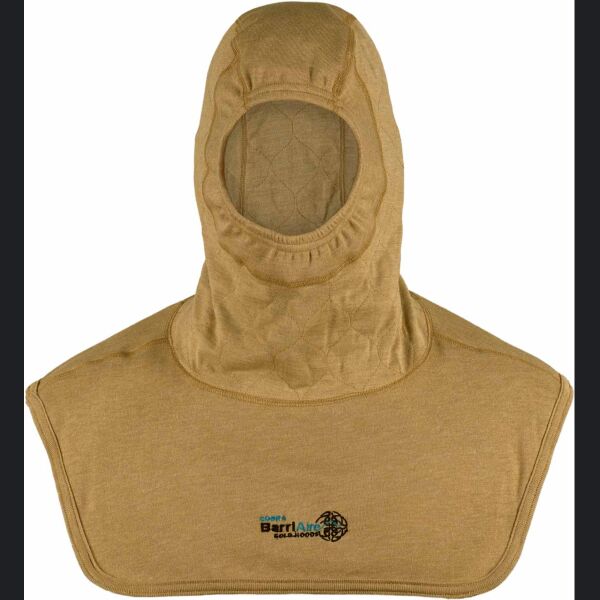 BarriAire™ Gold Particulate Hood Critical Coverage Extended Bib with Rib Knit Face Opening Thumbnail