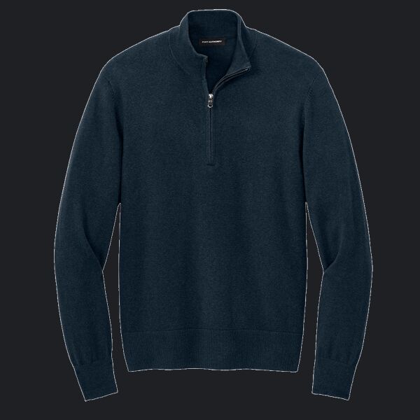 Easy Care 1/4 Zip Sweater Thumbnail