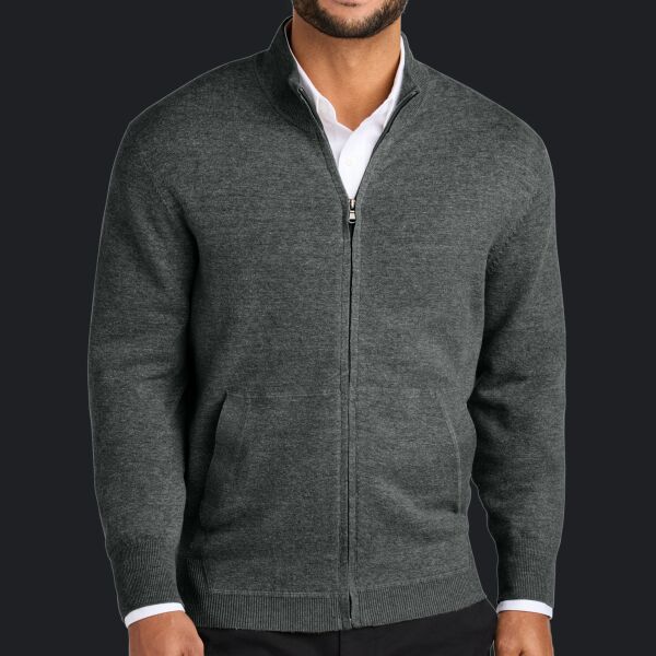 Easy Care Full Zip Sweater Thumbnail