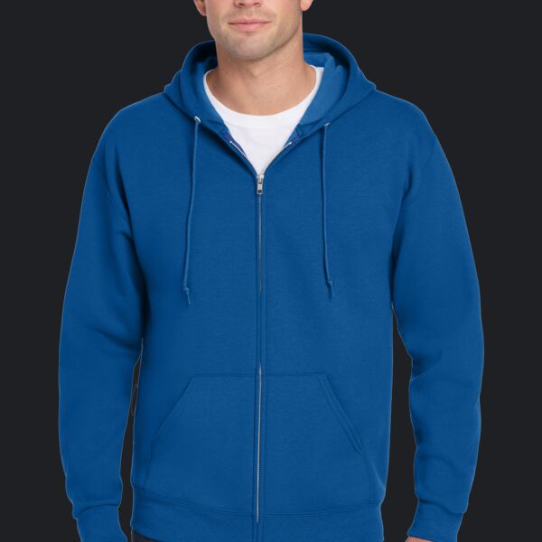 NuBlend ® Full Zip Hooded Sweatshirt Thumbnail