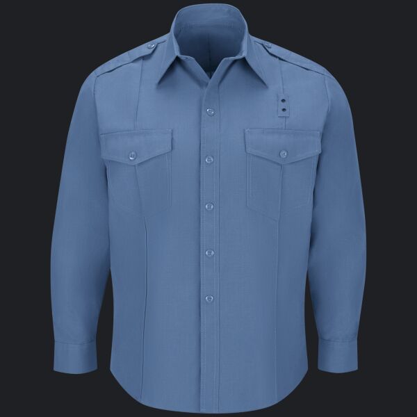 Men's Classic Long Sleeve Fire Chief Shirt (WT) Thumbnail