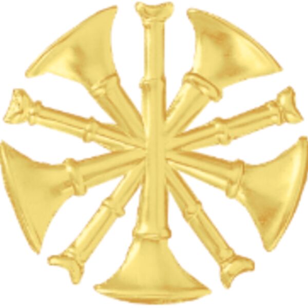 Blackinton Chief 5 Bugles Epaulette Insignia Thumbnail