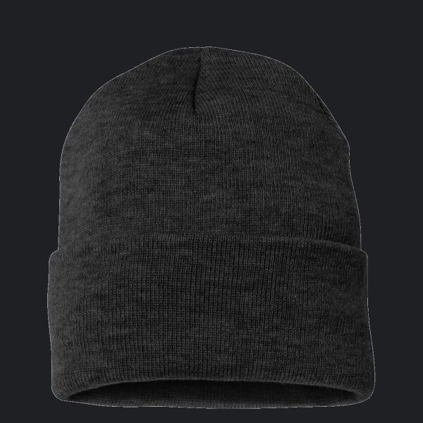 12" Fleece Lined Cuffed Beanie Thumbnail