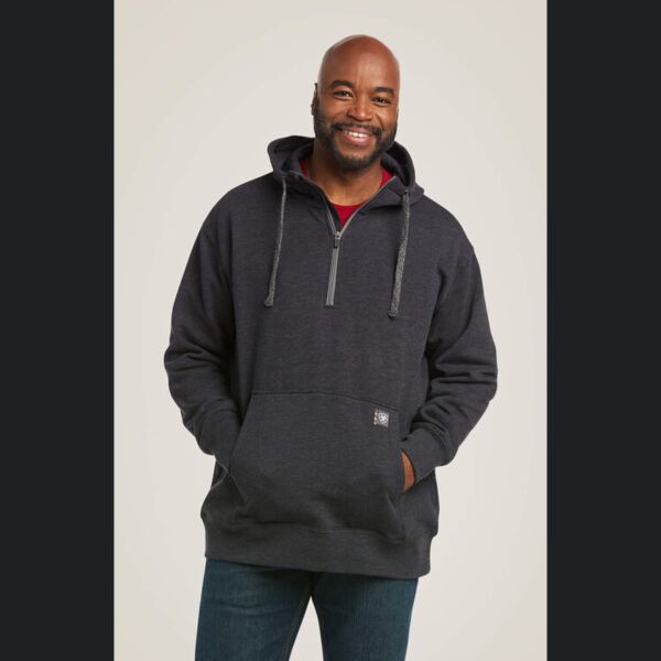 Ariat Rebar Workman 1/4 Zip Hoodie Thumbnail