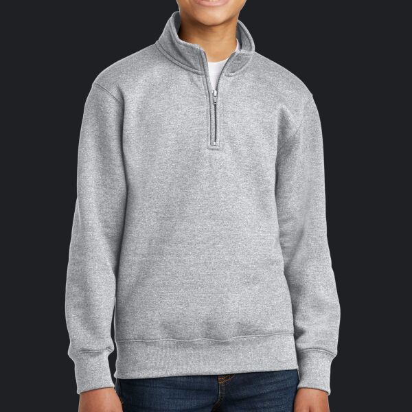 Youth Core Fleece 1/4 Zip Pullover Sweatshirt Thumbnail