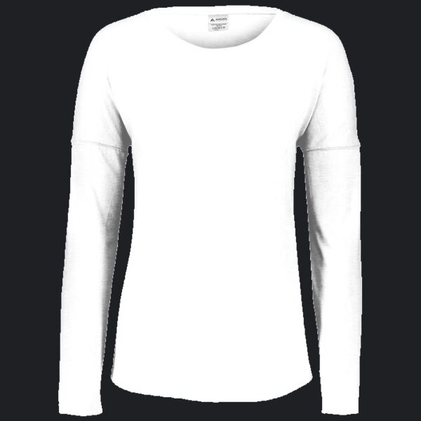 Ladies' Tri-Blend Long Slevee T-Shirt Thumbnail