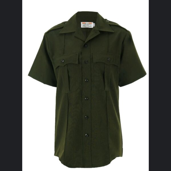 Polyflex Short Sleeve Shirt (100% Premium Polyester) Mens Thumbnail