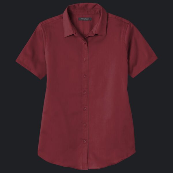 Women's Short Sleeve SuperPro React Twill Shirt Thumbnail