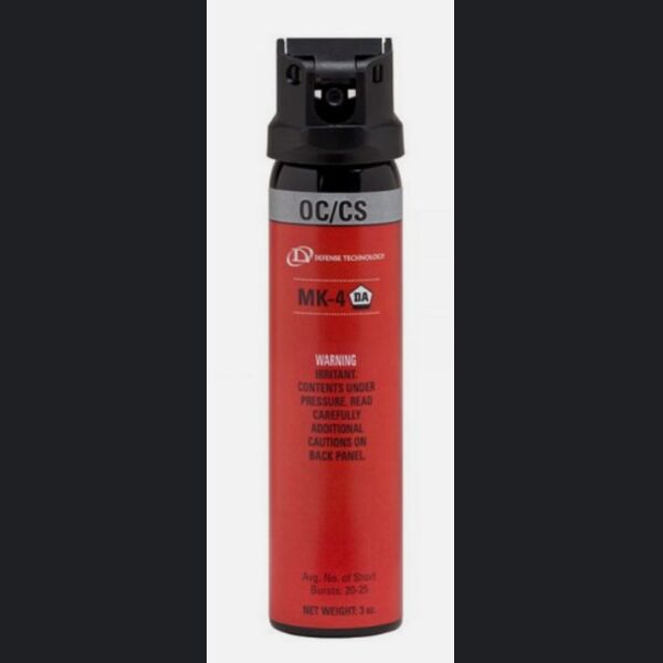 Defense Technology 56045 First Defense Stream Delivery (MK-4) Pepper Spray OC/CS, 3.0 Ounces Thumbnail