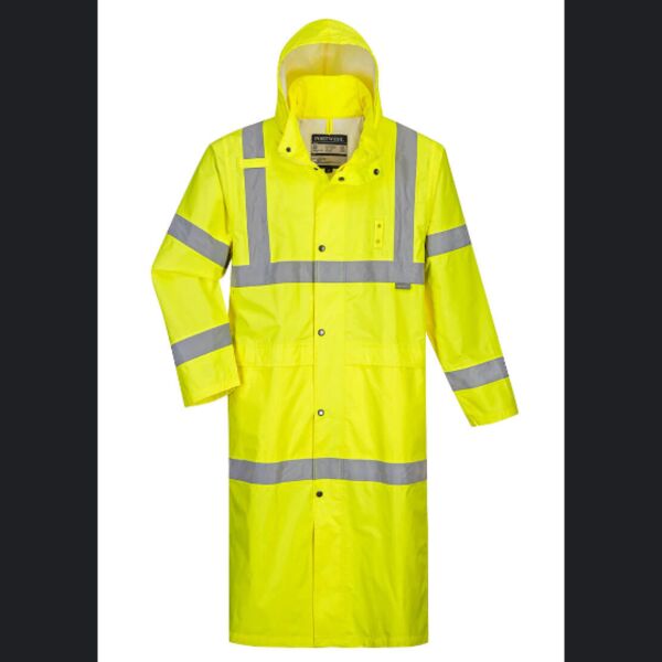 UH445 - Hi-Vis Rain Coat 48" Thumbnail