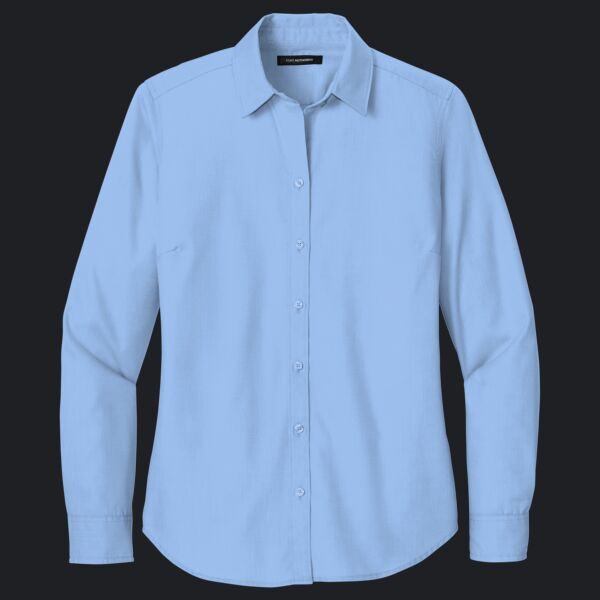 Women's Long Sleeve Nailhead Easy Care Shirt Thumbnail