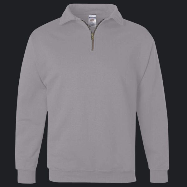Unisex Nublend® Cadet Collar Quarter-Zip Sweatshirt Thumbnail