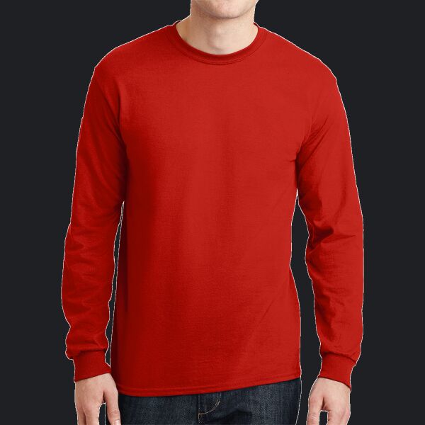 BPD2 - DryBlend ® 50 Cotton/50 Poly Long Sleeve T Shirt Thumbnail