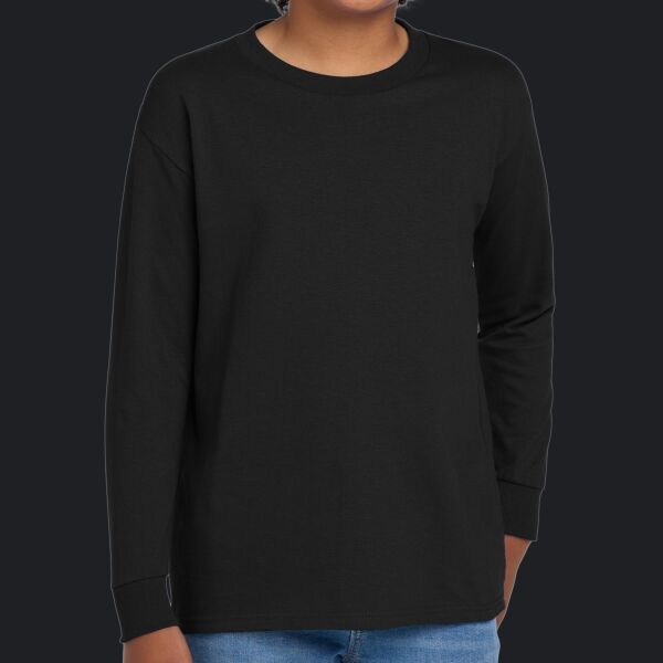 BPD - Youth Heavy Cotton 100% Cotton Long Sleeve T Shirt Thumbnail